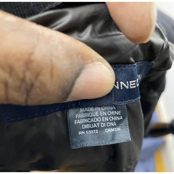 French Connection Womens SMALL Black Dickey Insert Softshell Puffer‎ Jacket Coat - Picture 8 of 9